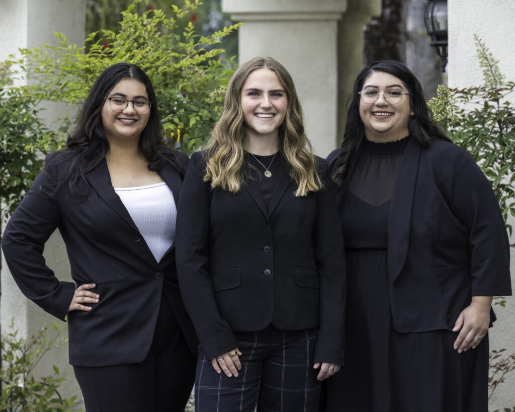 Michelle Villasenor, Marielle Donahoo, and Ailene Reyna